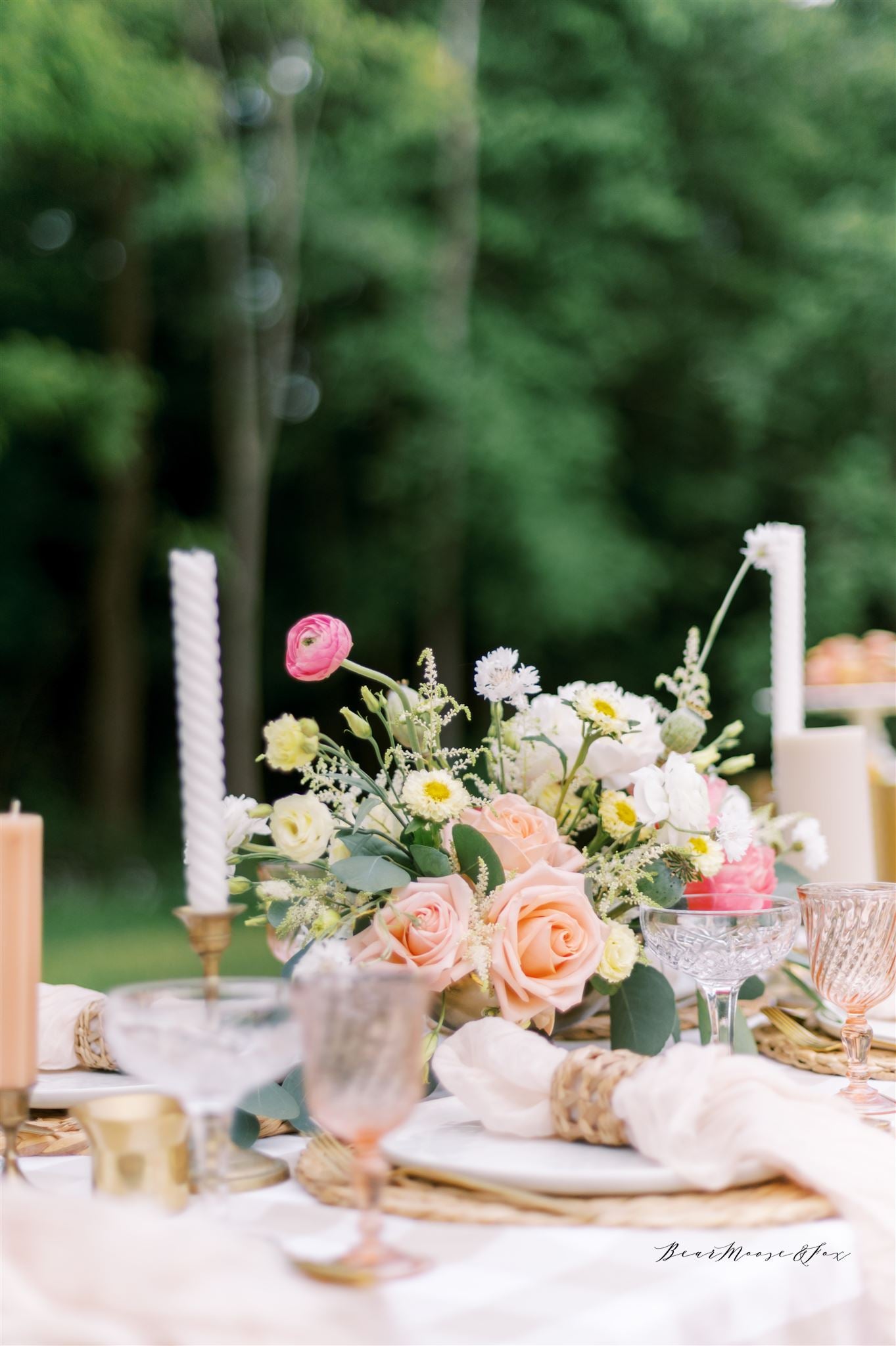 Table Florals (for self-service picnics)